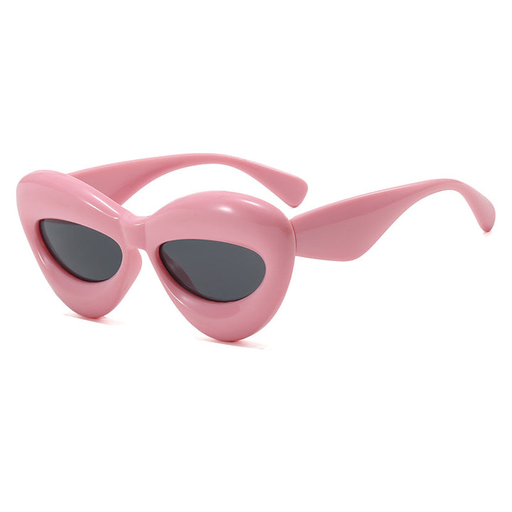Dame Cat-Eye solbriller med innovativt plastramme Skanto