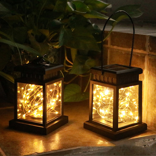 Solarlampe med realistisk flammelys LED-lys og vanntett utendørsdesign Skanto
