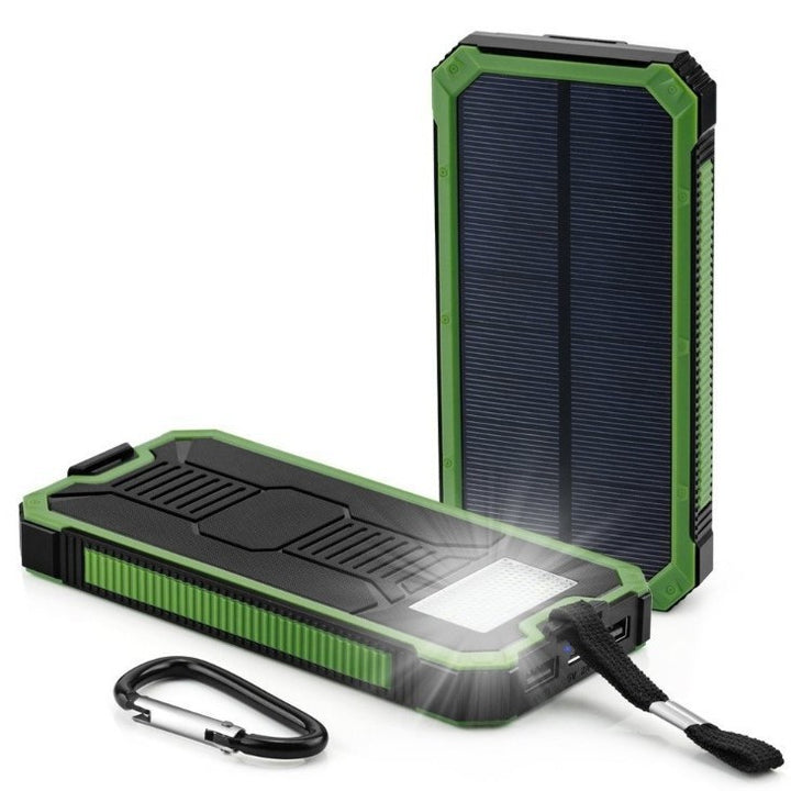 Robust Powerbank med integrert LED-lommelykt Skanto