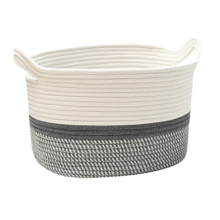 Dame Moderne Oppbevaringskurv med fl woven design Skanto