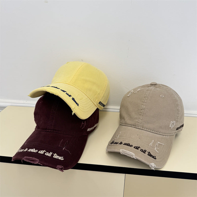 Herre Vintage Slitt Baseball Cap Skanto