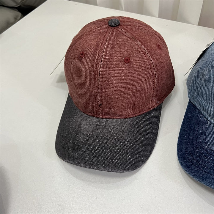 Menns denim-stil justerbar caps Skanto