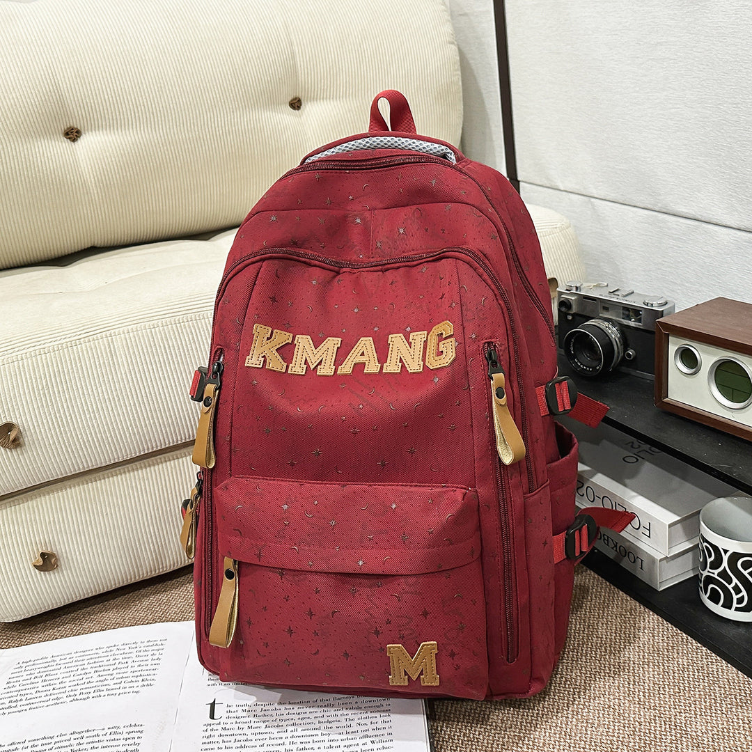 Casual Canvas Skole Ryggsekk Skanto