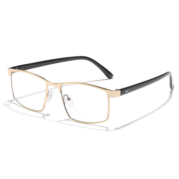 Dame elegant brille med lett metallramme Skanto