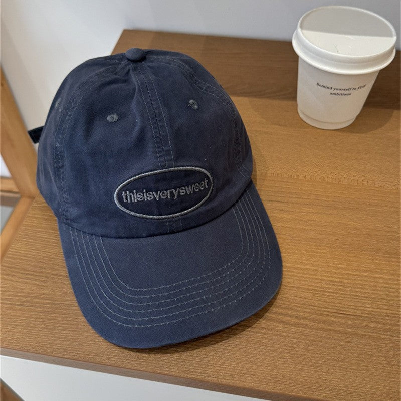 Herre Casual Slitt Bomull Baseball Caps Skanto