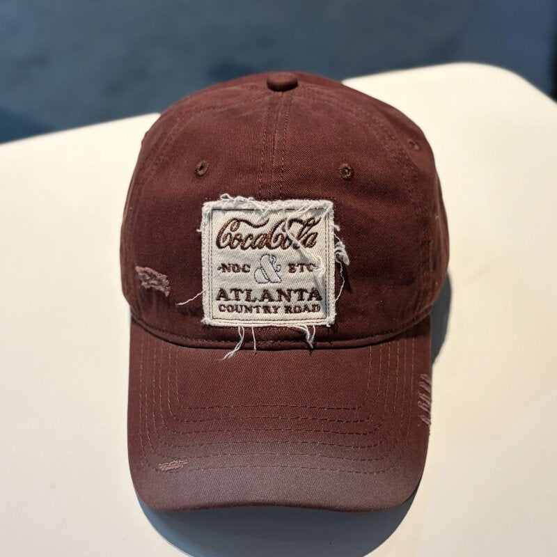 Unisex Vintage-inspirert Slitt Caps Skanto