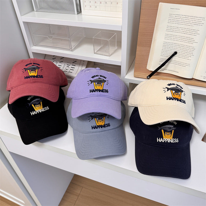 Kvinnenes Lekne Broderte Justerbare Baseballcap Skanto