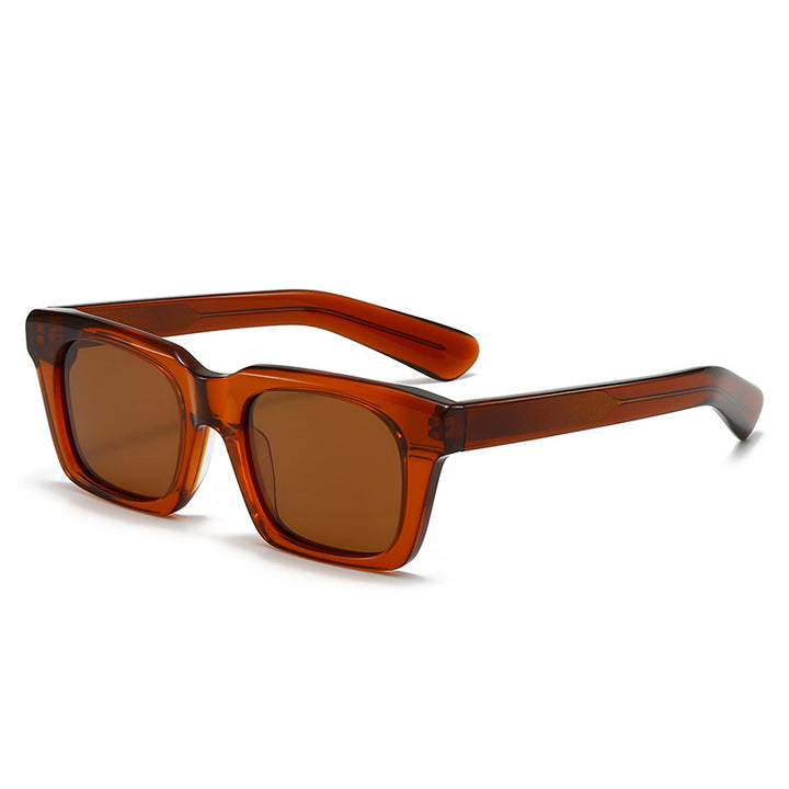 Dame kvadratisk solbrille med klar fargegradient og UV-beskyttelse Skanto
