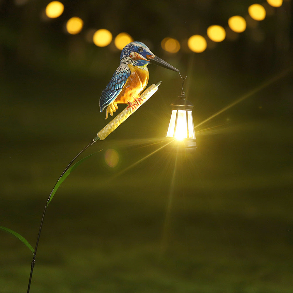 Dekorativ Solar Flamingo Hage Stake Lampe Med Justerbar Metallarm Og Integrert LED Skanto