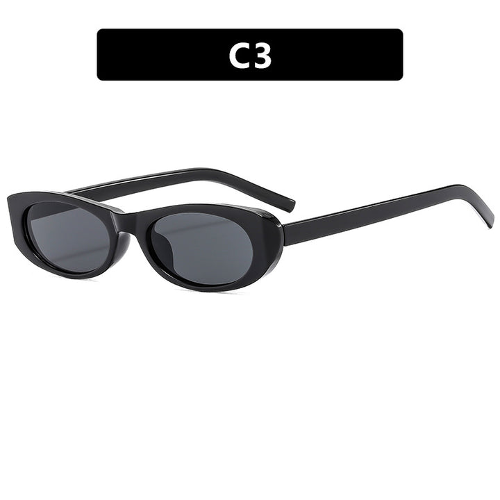 Dame moderne Cat-Eye solbriller i trendy design Skanto