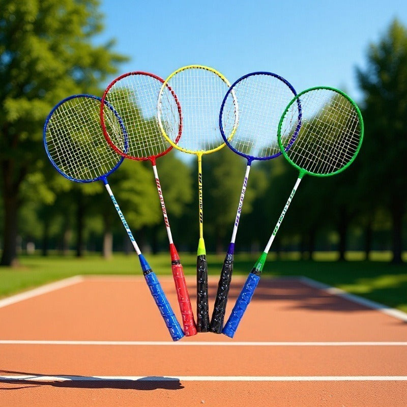 Badmintonracketer med ergonomiske grep Skanto