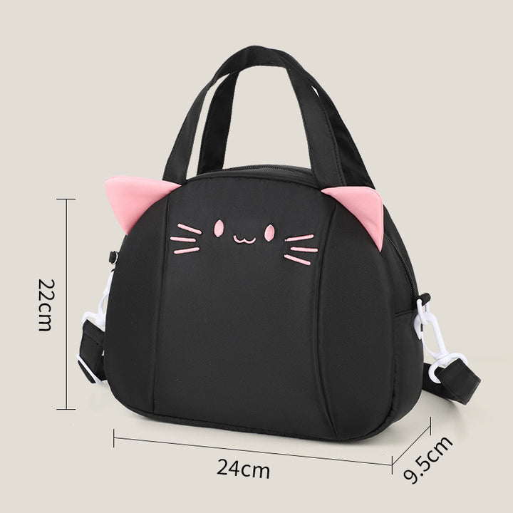 Playful cat motif crossbody bag Skanto