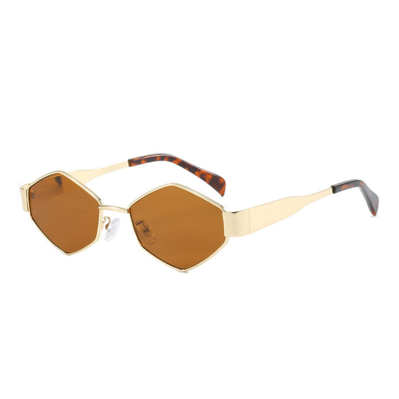Dame geometrisk solbrille Skanto