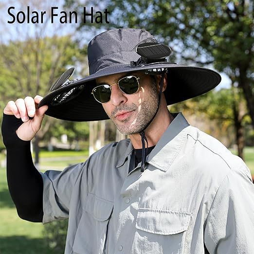 Skanto Outdoor Sun Hat with Wide Brim, Integrated Ventilation, UV Protection, and Chin Strap Skanto