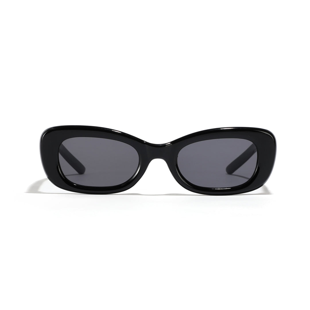 Dame moteriktig solbrille i spennende leopardmønster Skanto