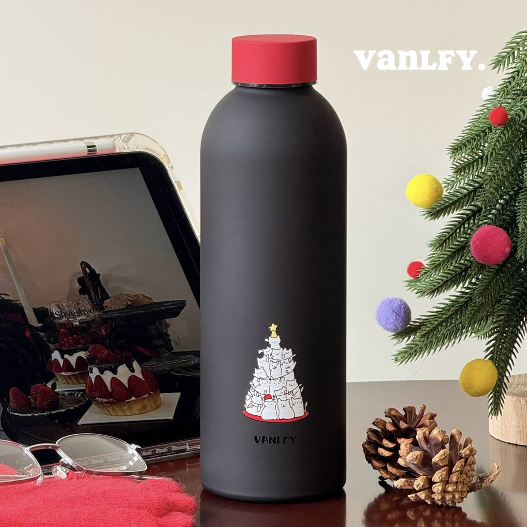 Dame isolerende drikkeflaske med det glade Hello Kitty motiv Skanto