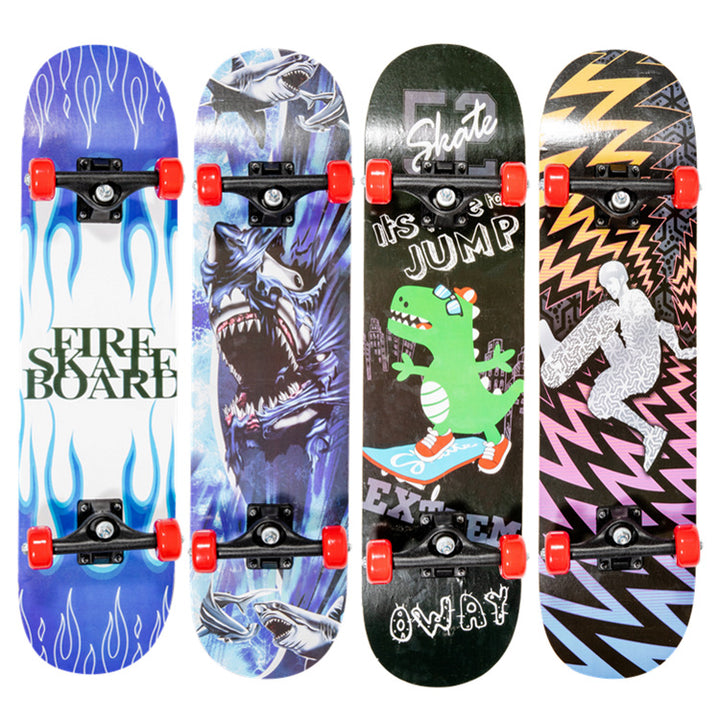 Dragon Graphic Trick Skateboard Skanto