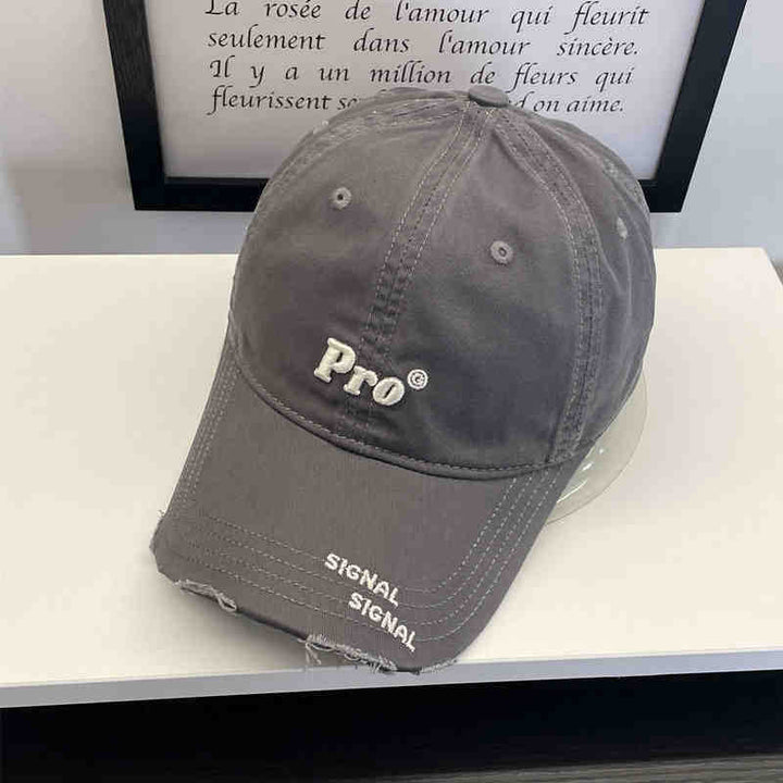 Kvinnenes Casual Slitt Brodert Baseball Caps Skanto