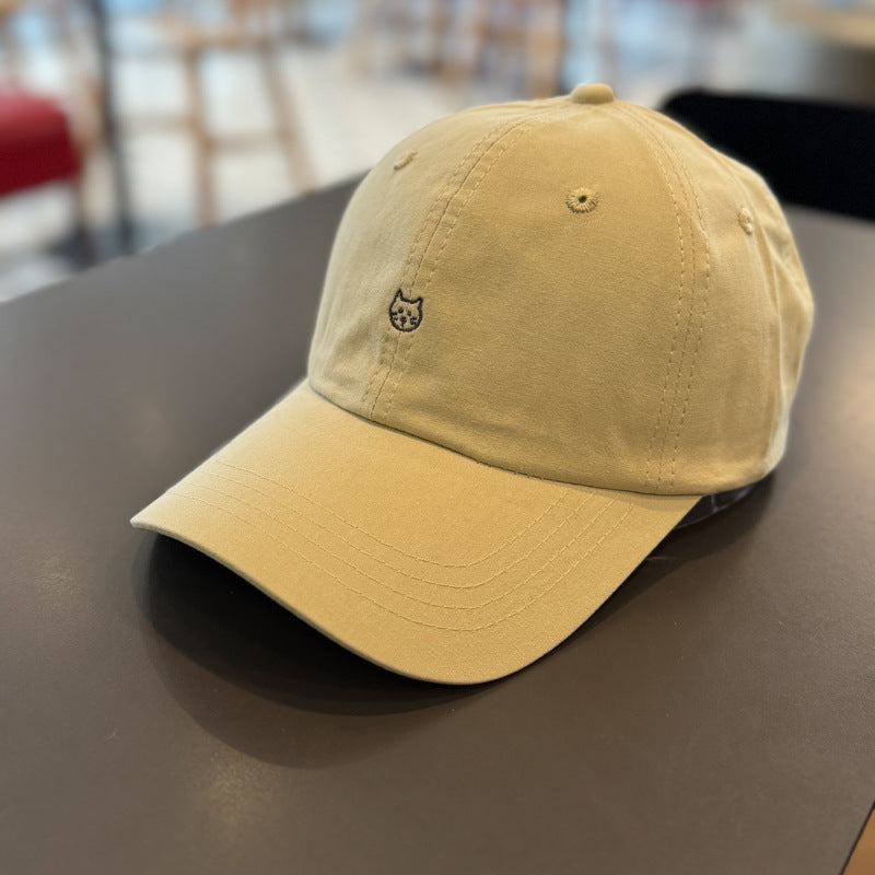 Unisex Søt Katt Brodert Baseball Caps Skanto