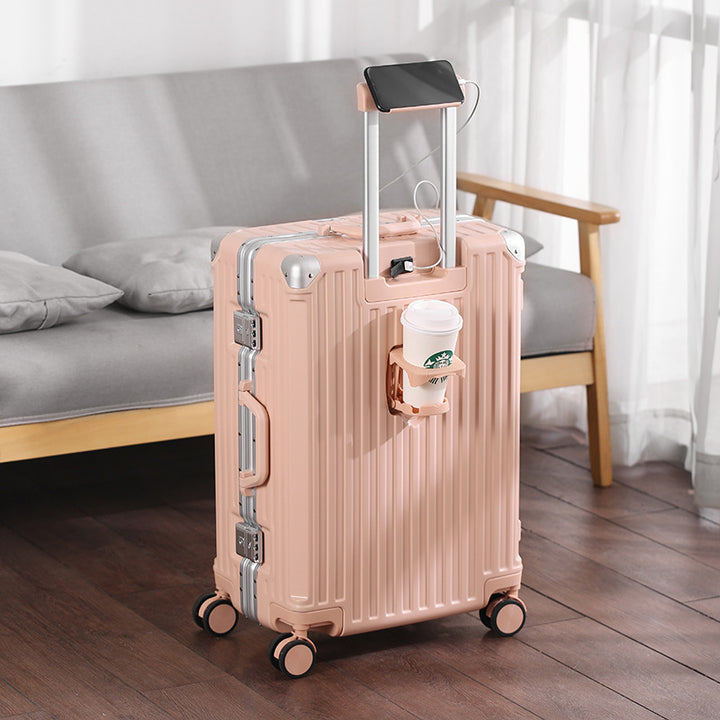 Unisex Sleek og Holdbar TSA-Vennlig Hard Shell Carry-On Koffert Skanto