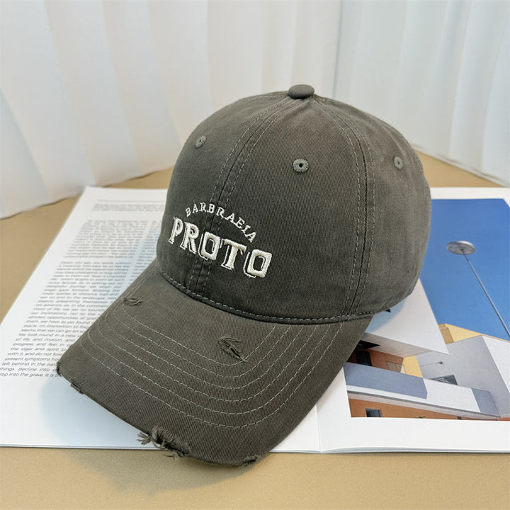 Herre Vintage-Inspirert Slitt Baseball Caps Skanto
