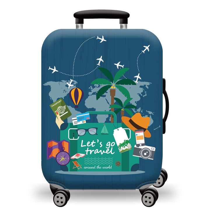 Hard Shell Bagasje med Jord Design Skanto