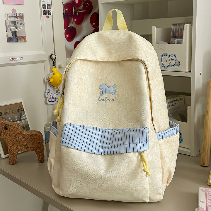 K Casual Multi-Pocket Skole Rygsekk