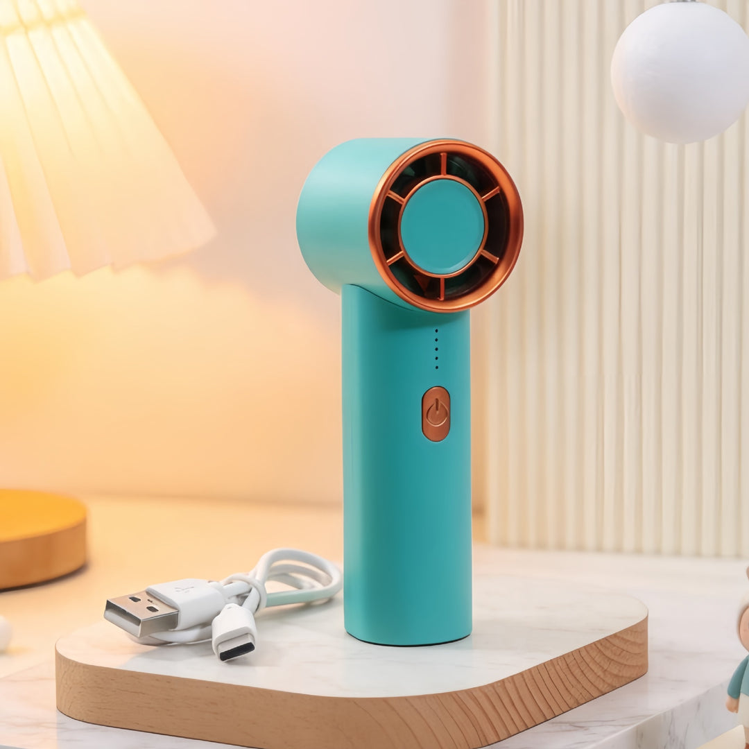 Dame bærbar mini-vifte med ergonomisk design Skanto