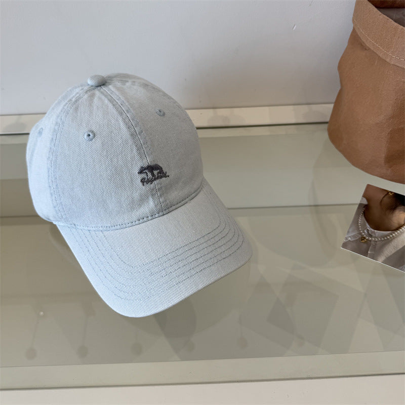 Kvinners klassiske denim baseball caps Skanto