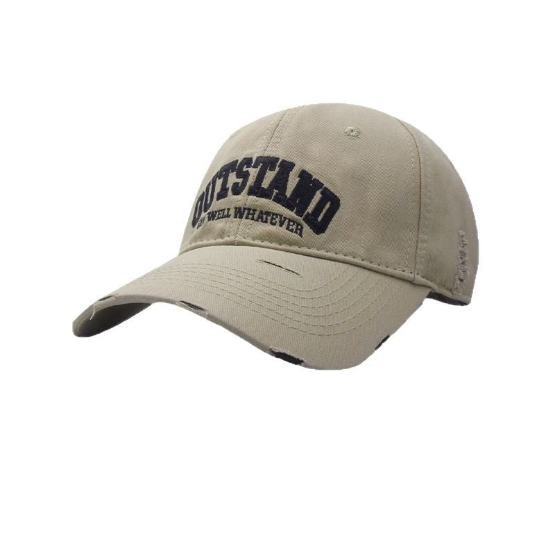 Unisex Slittet Fritids Caps Skanto