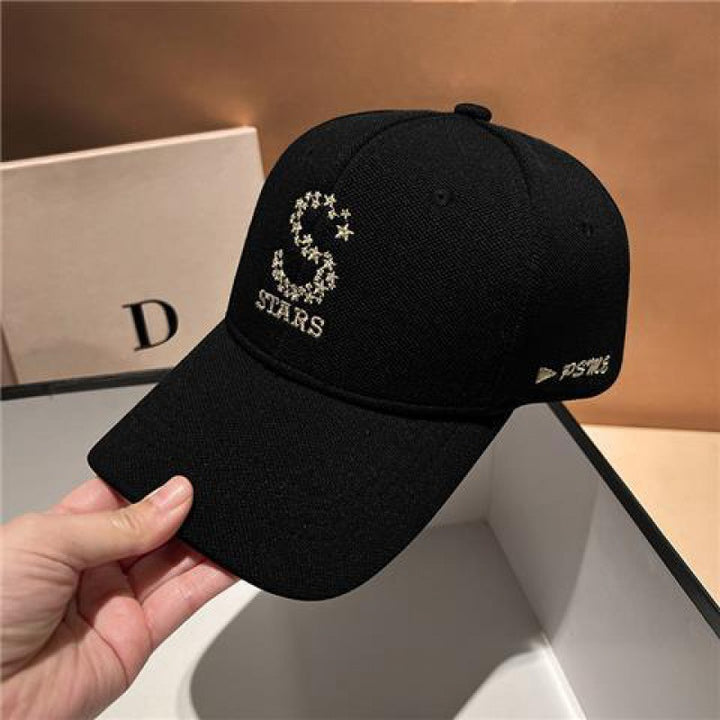 Kvinne Stilig Brodert Baseball Caps Skanto 1784084110