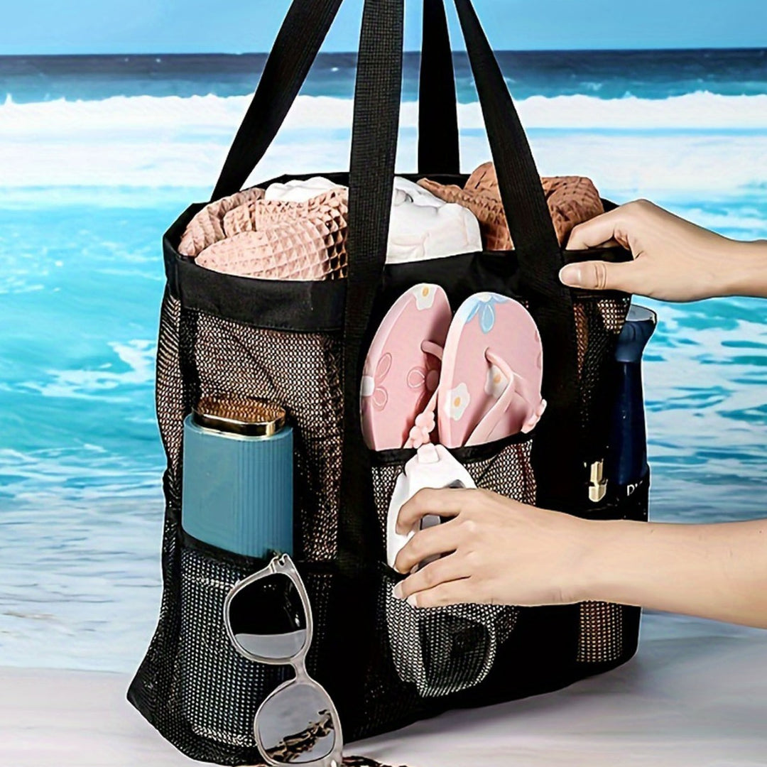 Praktisk strandveske Skanto
