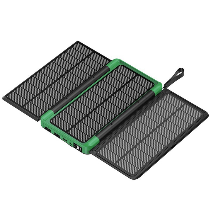 Bærbar solar powerbank med multifunksjonell ladefunksjon Skanto