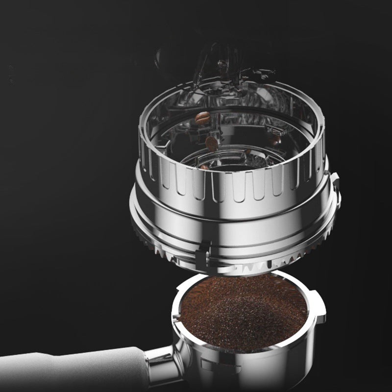 Espressomaskin med integrert kverntog og dampdyser Skanto