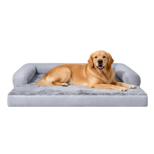 Luksuriøs Hundesofa med Puffer