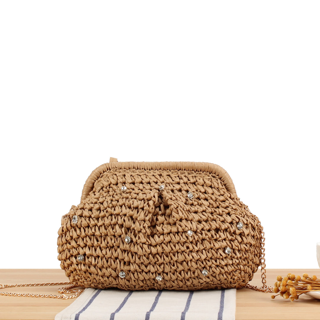 Handbag with sparkling details Skanto
