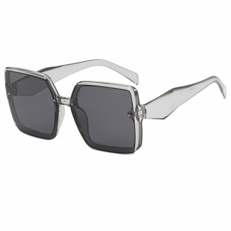 Dame overdimensjonert kvadratisk solbrille Skanto