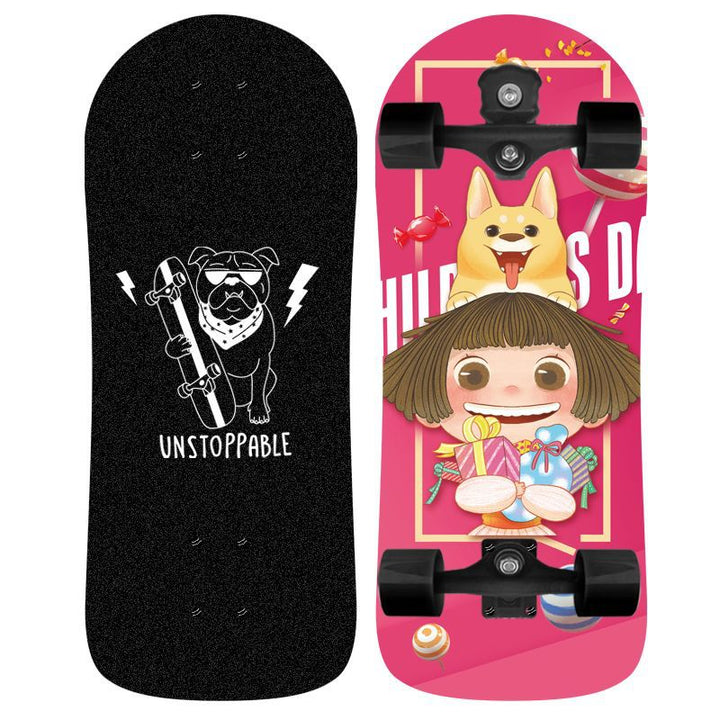 Kids Cartoon-Temat Skater Skanto