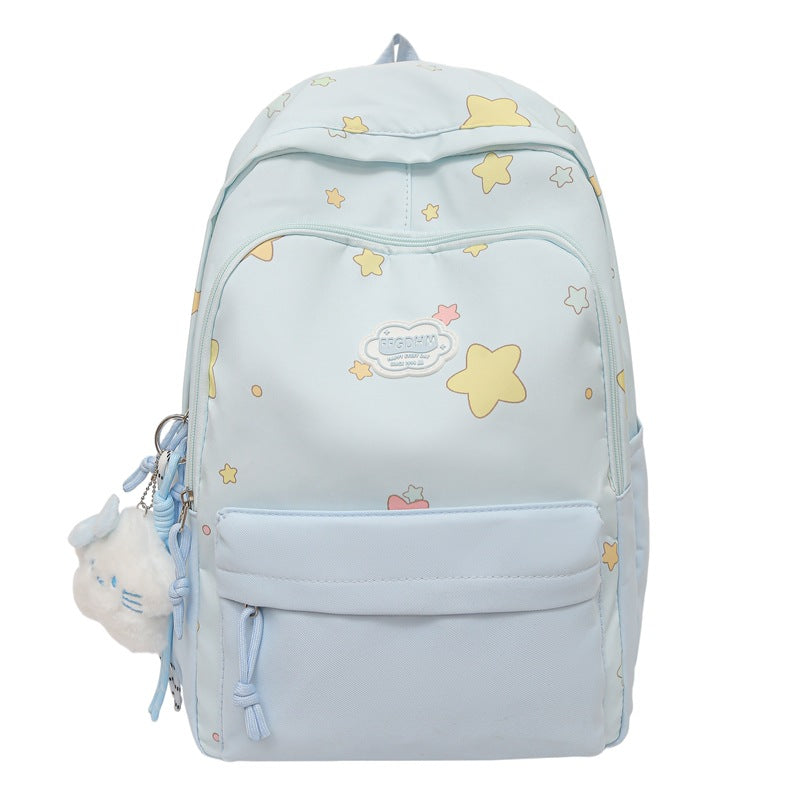 Lekker Starry Print Ryggsekk Skanto