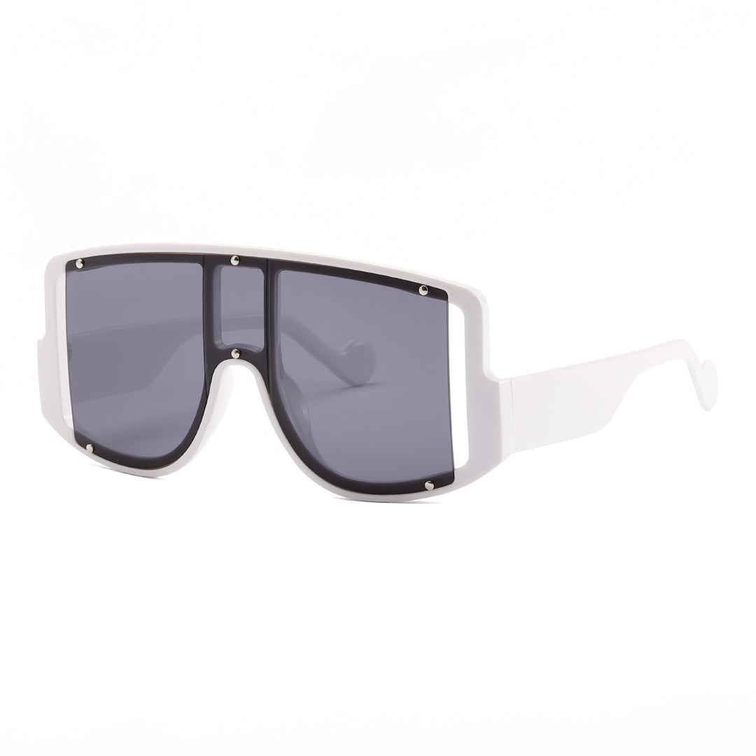 Dame moteriktig solbrille i urban høyde-definisjonsdesign Skanto