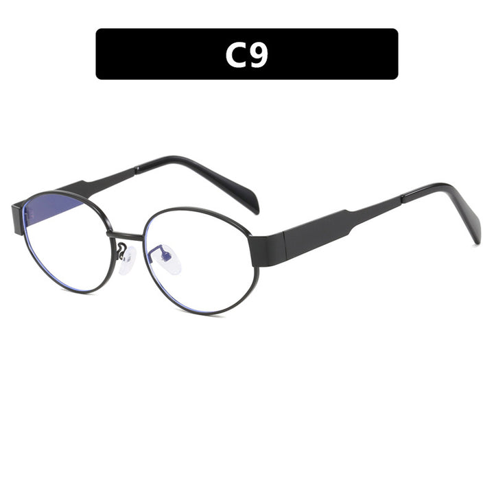 Dame moteriktig solbrille med innovativt geometrisk design Skanto