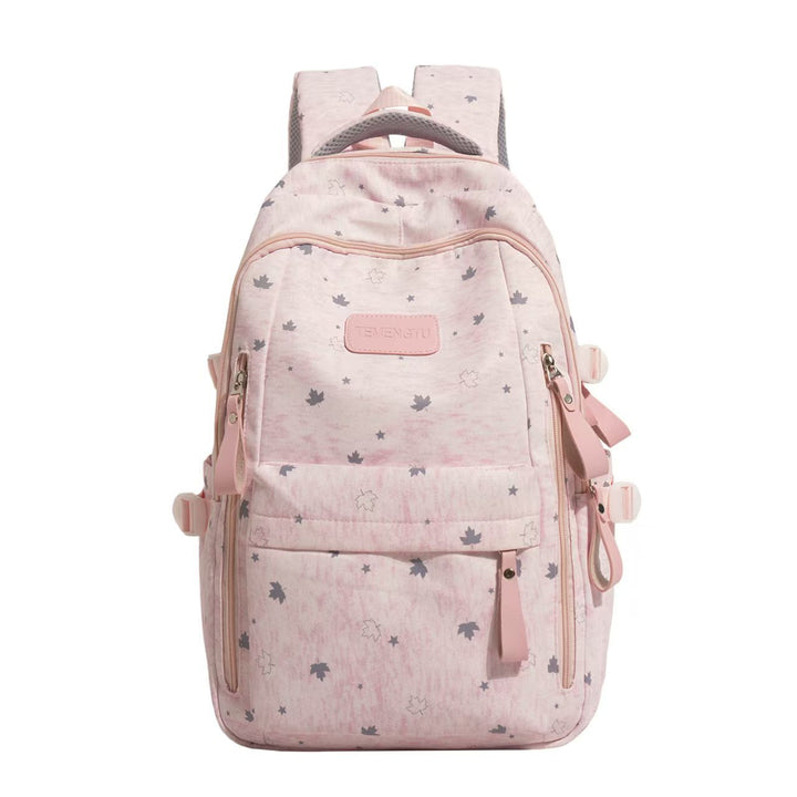 Blomstertrykk Multi-Compartment Ryggsekk Skanto