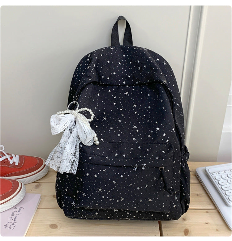 Stilig stjerneskriver casual skoleveske Skanto