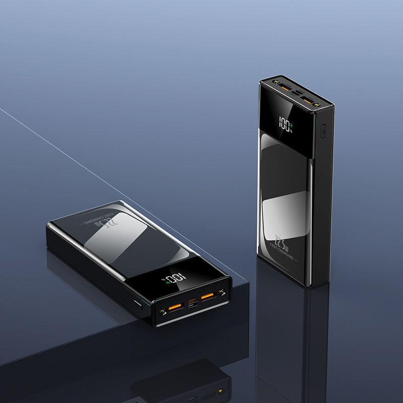 Høyytelses powerbank med digital skjerm Skanto