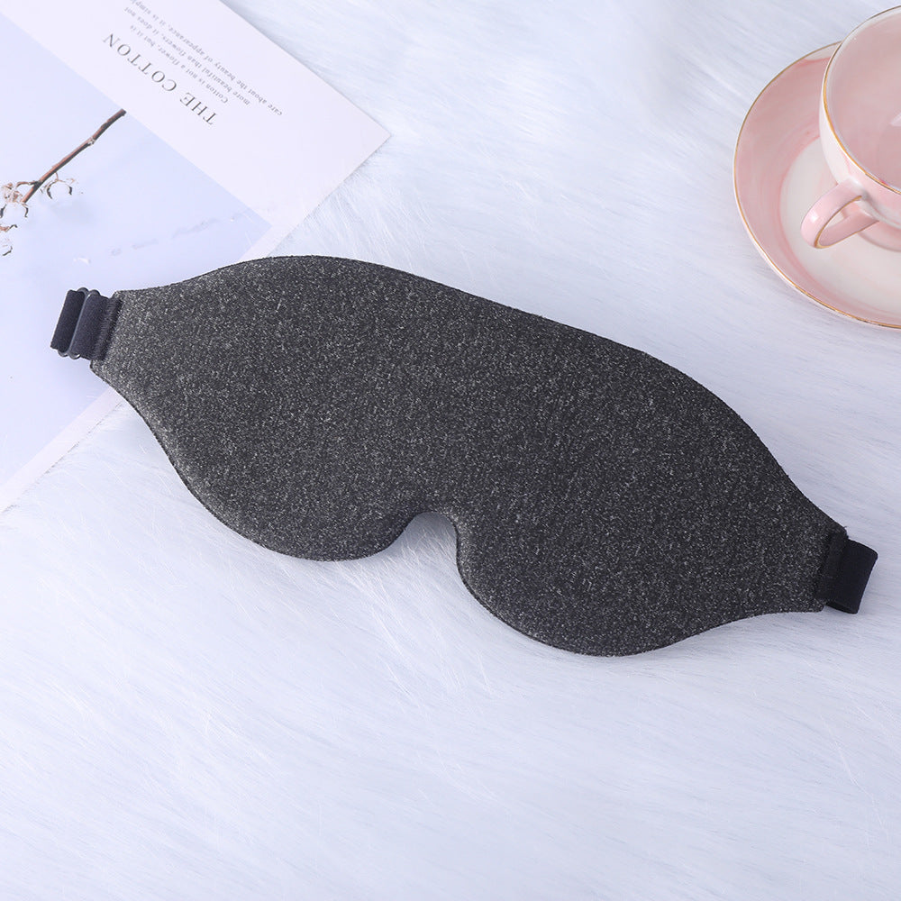 Unisex nan ergonomisk 3D sovemaske med konturerte øyehulrom og justerbart komfortbånd Skanto