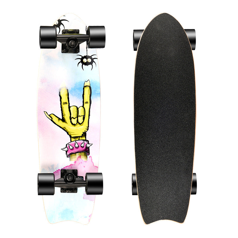 Kunstnerisk Longboard Skanto