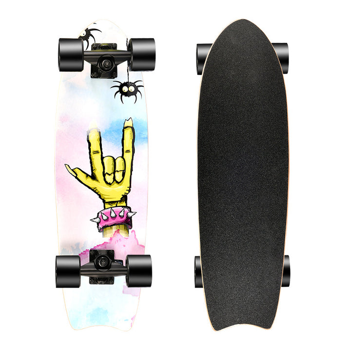 Kunstnerisk Longboard Skanto