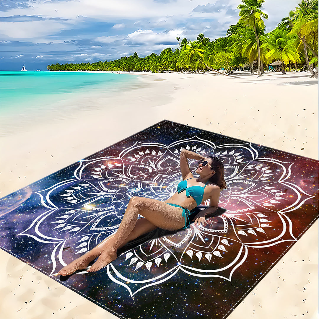Mandala Design Strandmat Skanto