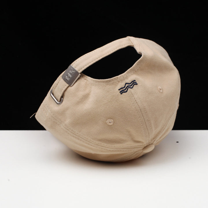 Kvinnenes Slitt Bomull Brodert Baseballcap Skanto
