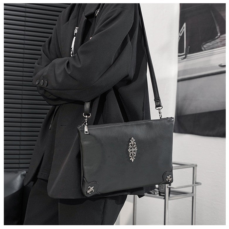 Elegant Clutch i Høyverdig Kunstlær Skanto